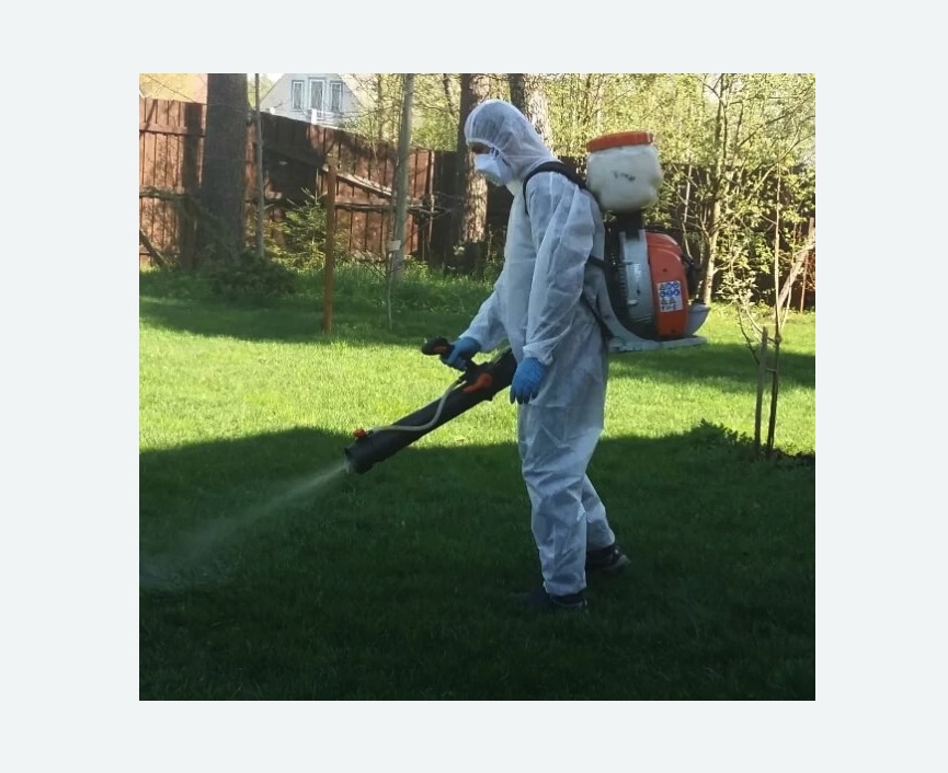 Обработка территории от клещей в Покровске